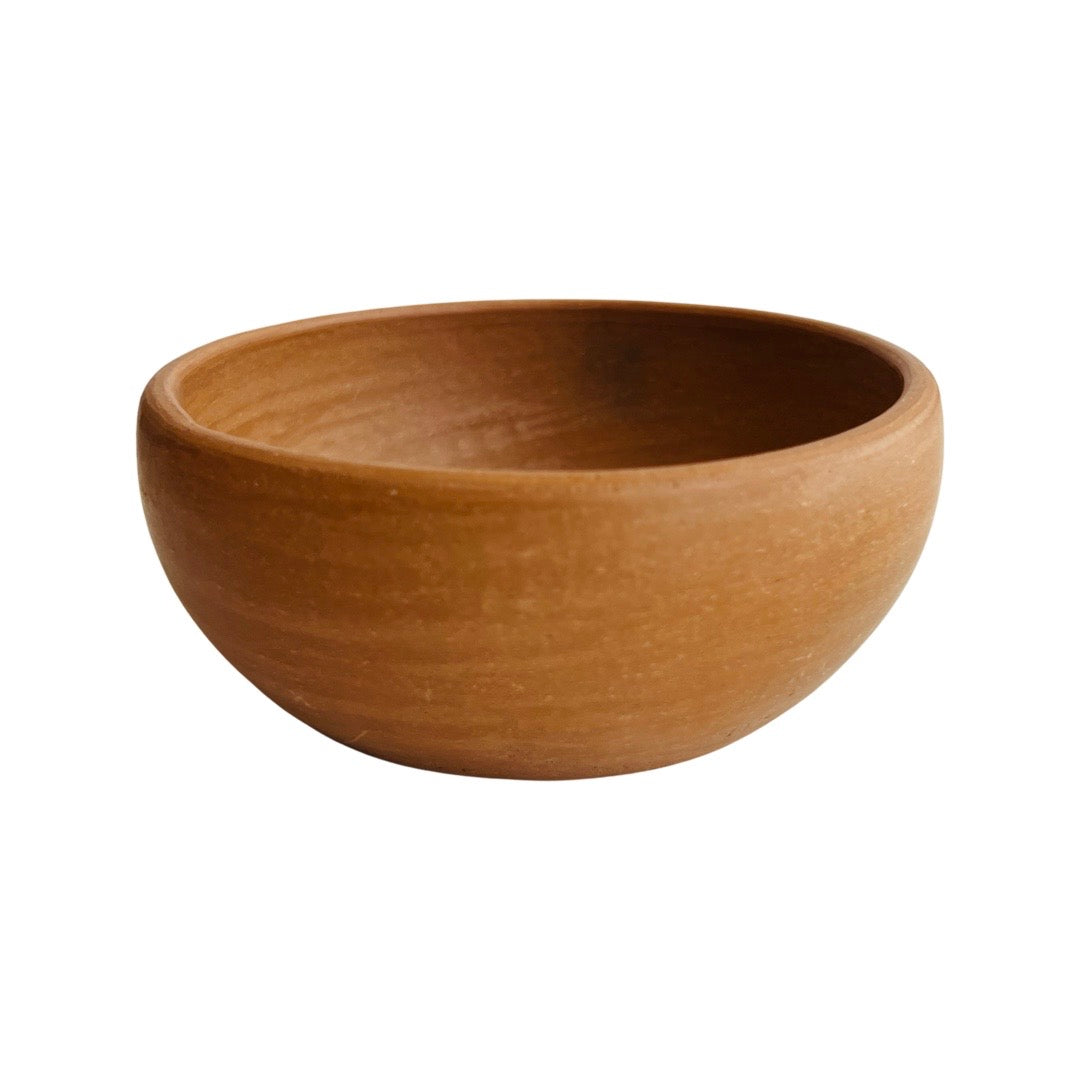 Barro Rojo Terracotta Cochinito Salsa Bowl with Spoon