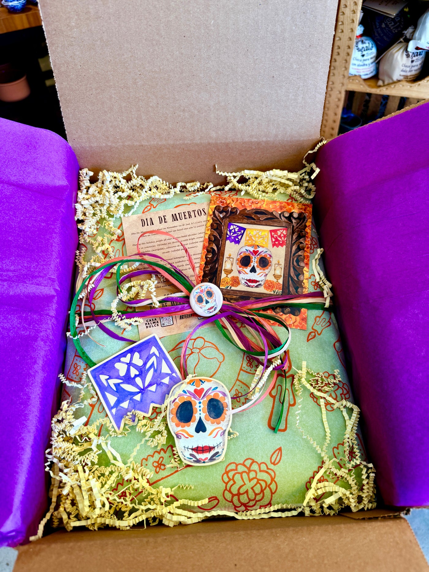 Día De Muertos Goodie Boxes