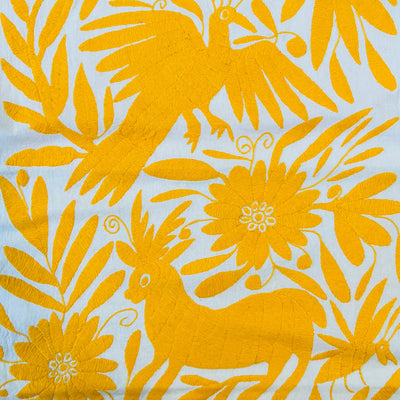 Collection photo for our "Shop By Color: Yellow" collection. Image is a yellow otomi style table runner
