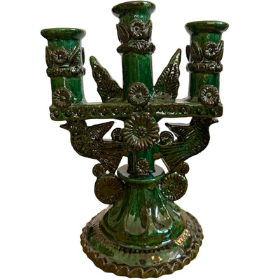 Michoacán Clay Candelabras