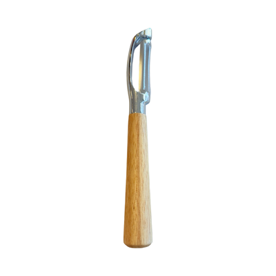 Wooden Handled Peeler