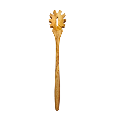 olive wood spaghetti spoon