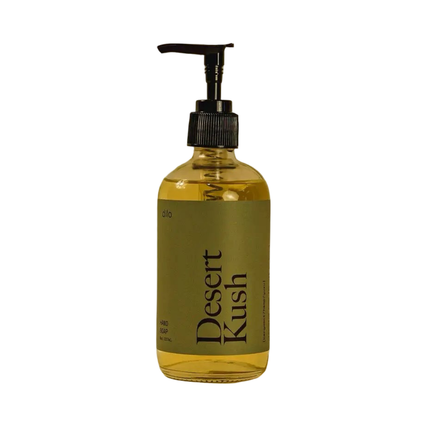 Bottle of Desert Kush hand soap