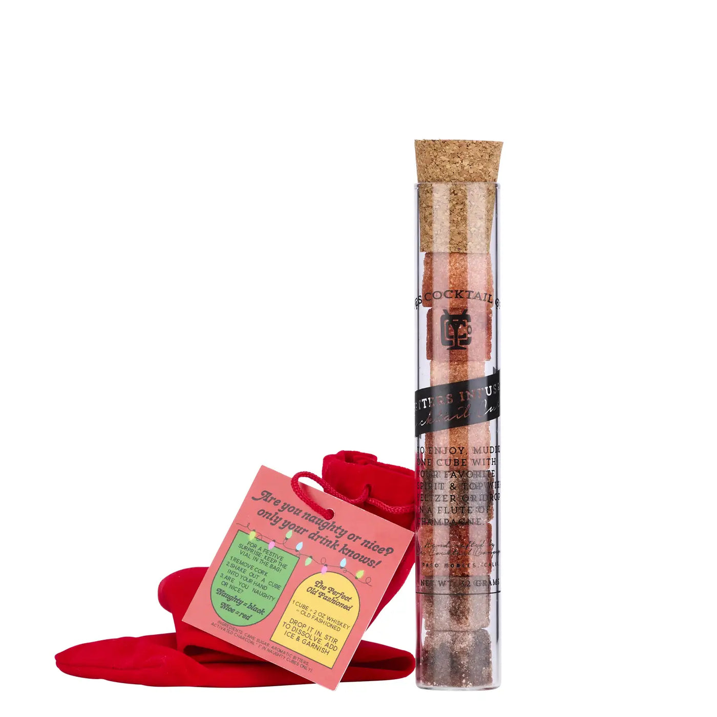 Naughty or Nice Old Fashioned Cubes