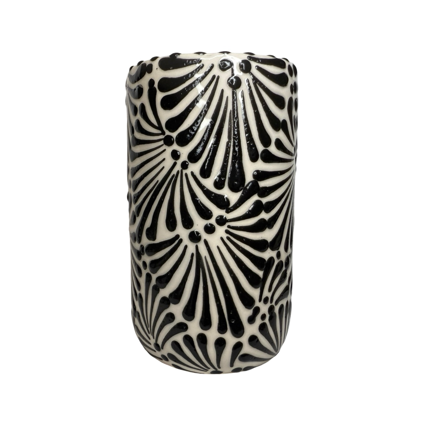 Puebla Talavera Highball Cup - Black