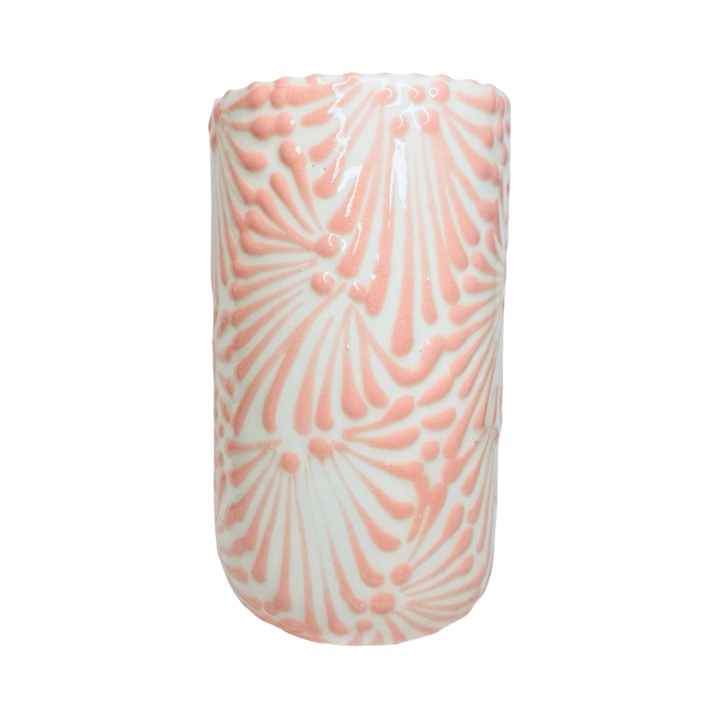 Puebla Talavera Highball Cup - Pink