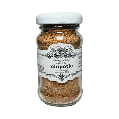Sal de Chipotle – Smoky Chipotle Sea Salt 56g | Casa y Cocina