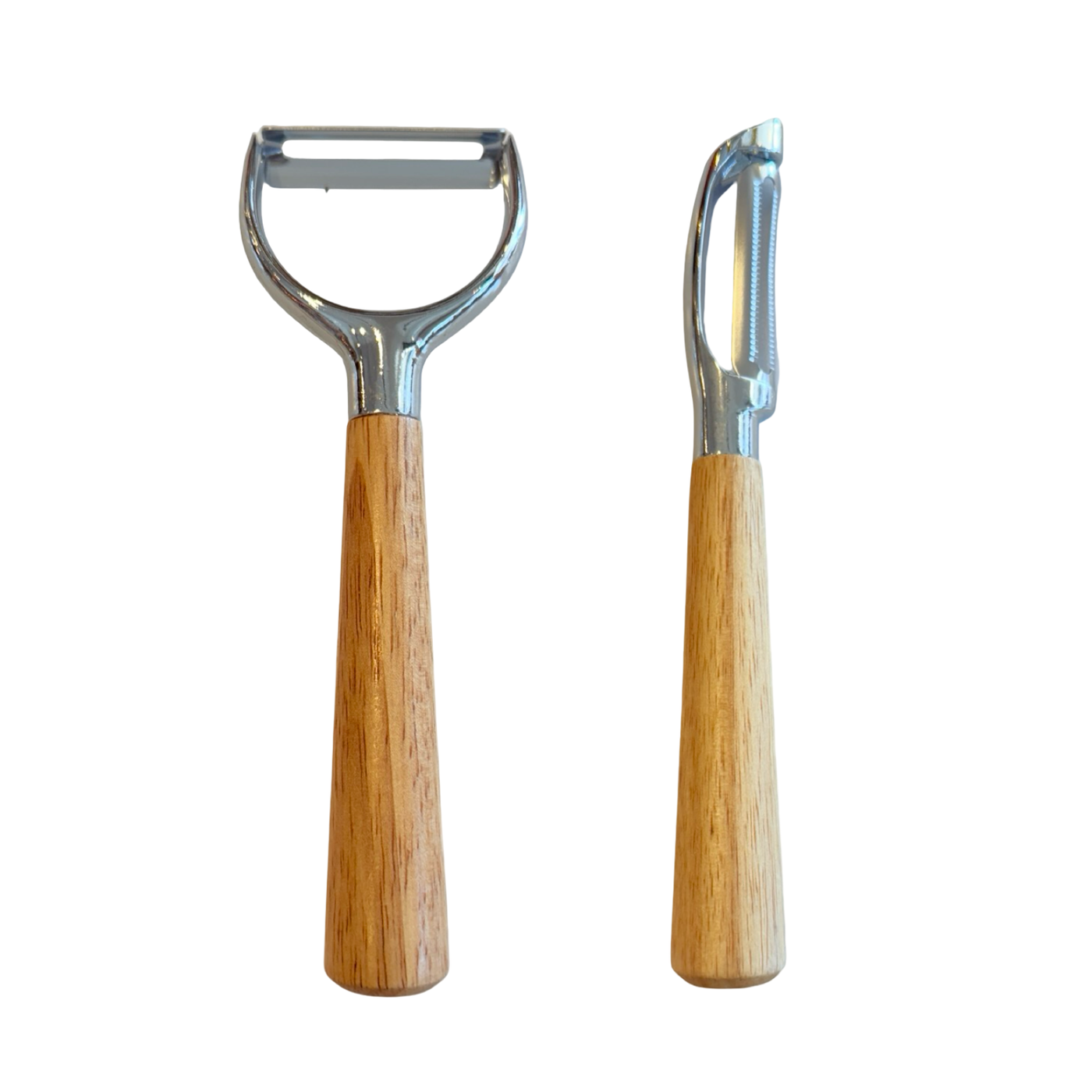 Wooden Handled Peeler