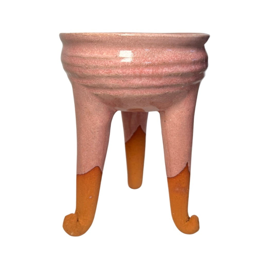 barro rojo copalero with a blush glaze