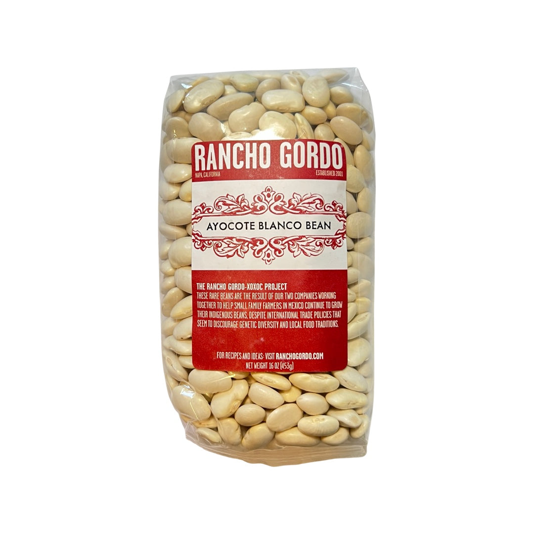 16 oz bag of Ayocote Blanco Beans