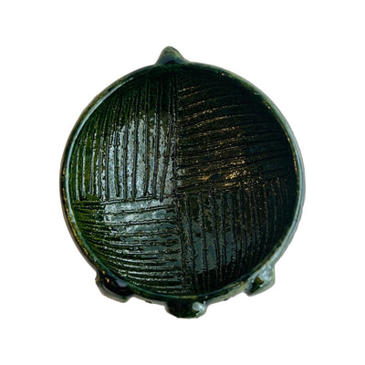 Puerquito Bowl green top view