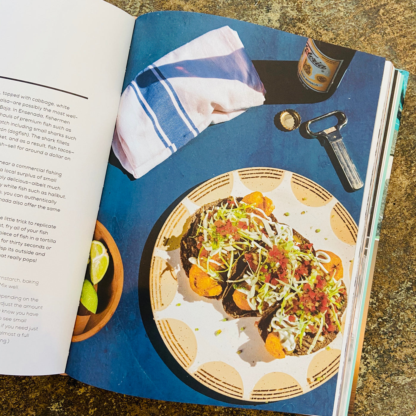 The Baja California Cookbook book interior page
