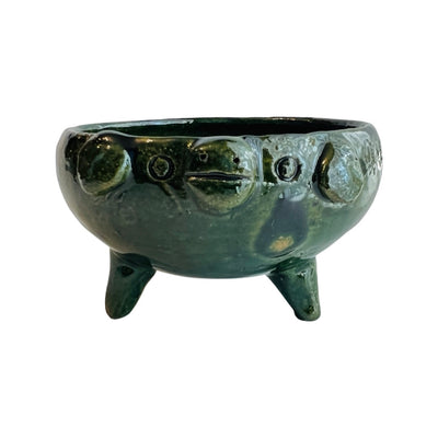 Puerquito Bowl green front view