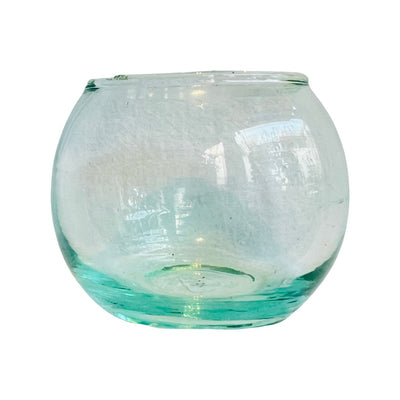 Clear round glass