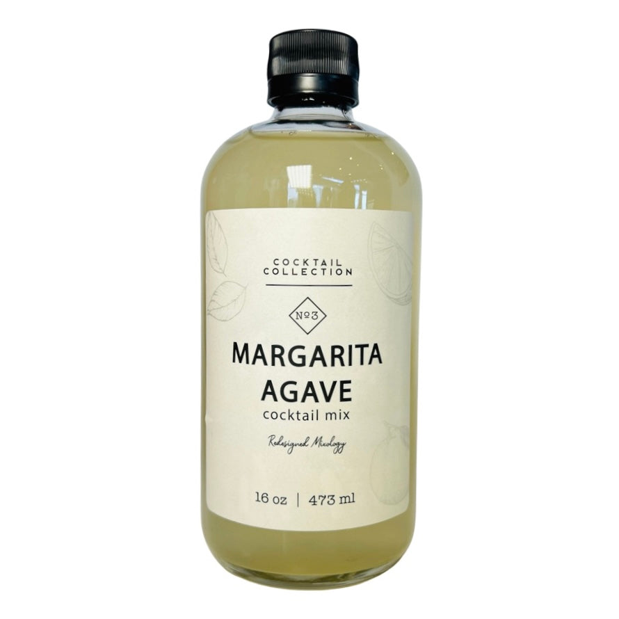 16 oz clear bottle of Margarita Agave cocktail mix